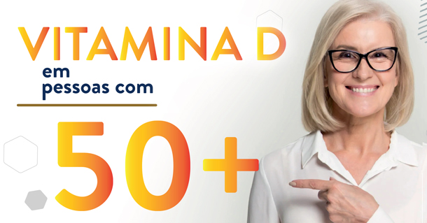 Vitamina D em pessoas com 50+